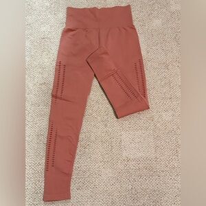 Jed North Copper Leggings with Cutout Design